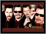 niebieskie oczy, Gary Oldman, okulary