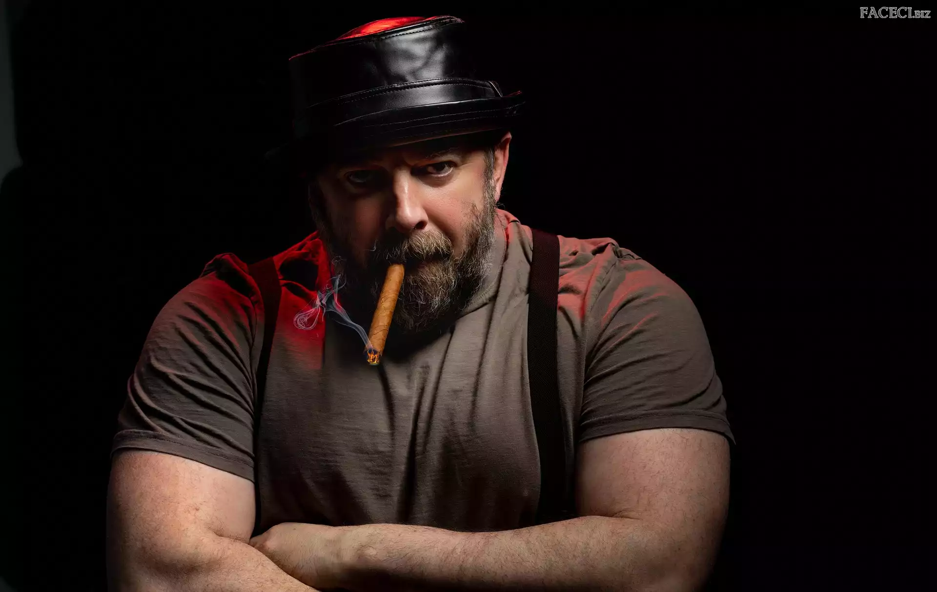 Broda, Cygaro, Mężczyzna, Kapelusz