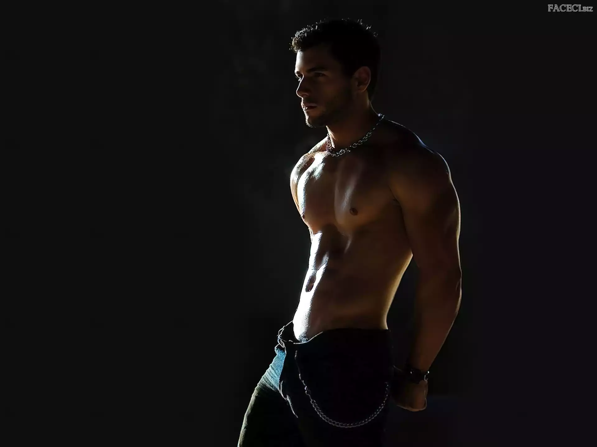 Sexy, Facet, Spodnie, Klata