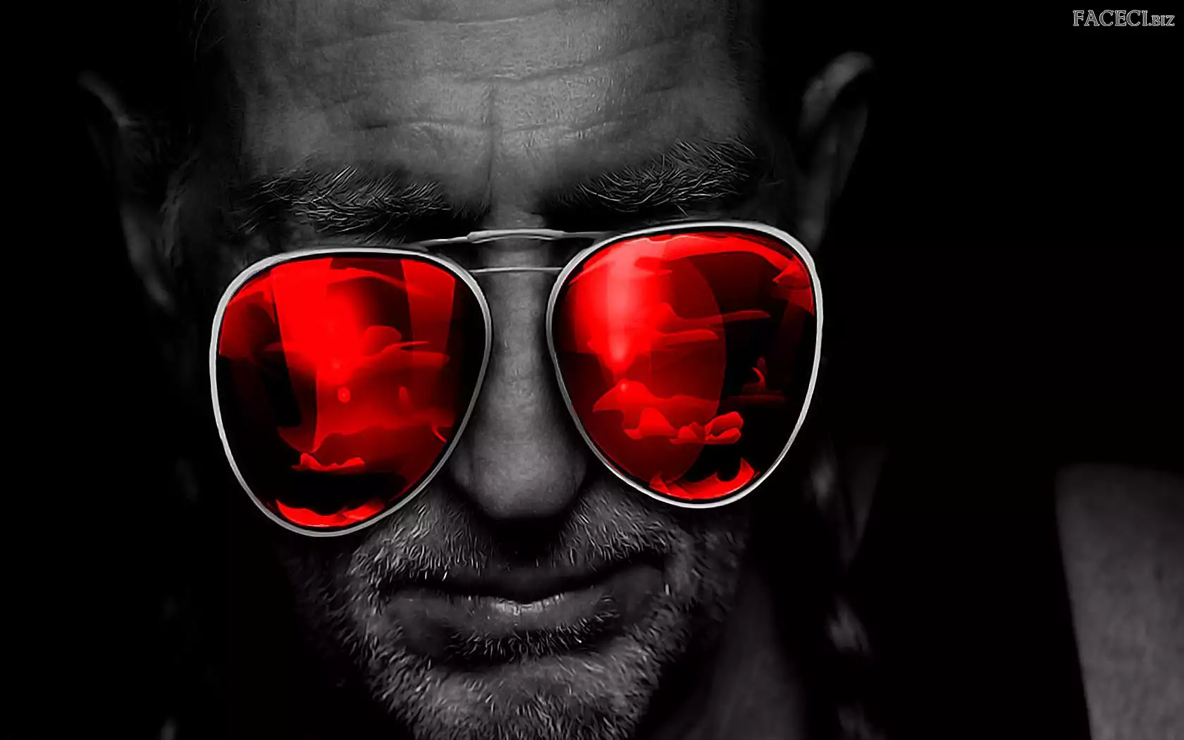 Okulary, Mężczyzna, Portret