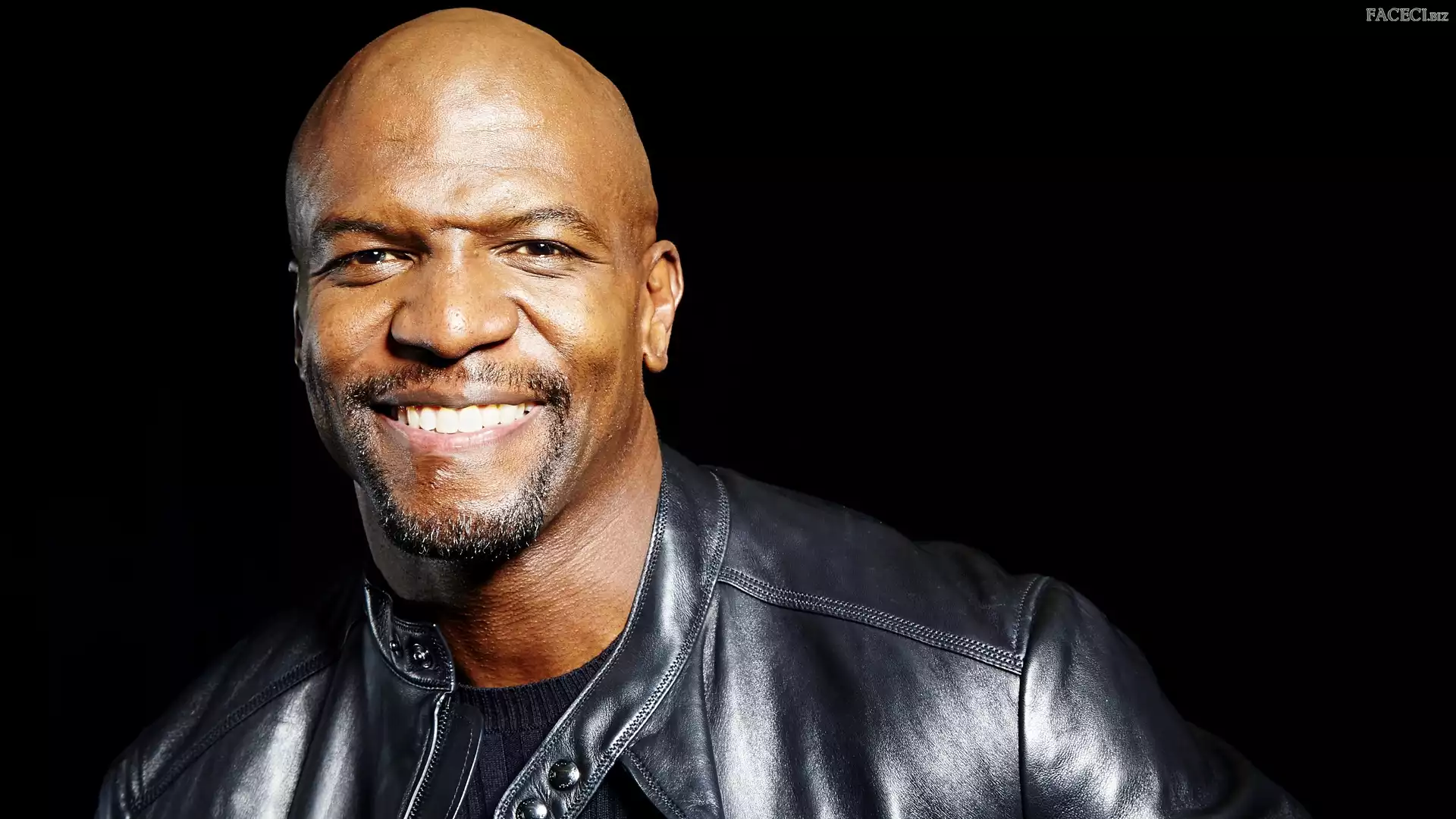 Tło, Uśmiech, Mężczyzna, Czarne, Kurtka, Terry Crews, Aktor, Skórzana